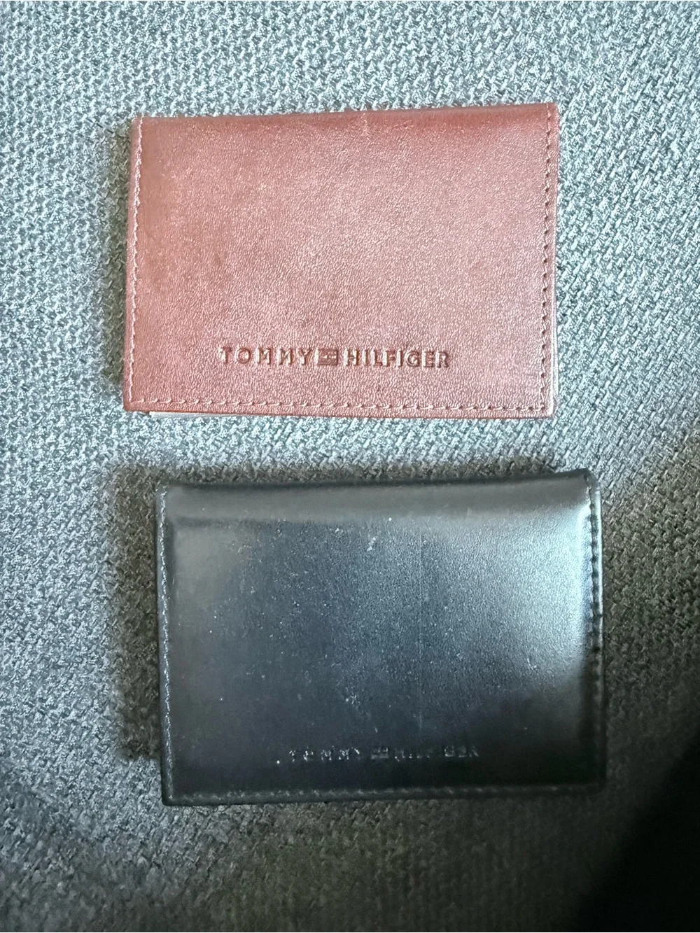 Tommy Hilfiger slim leather